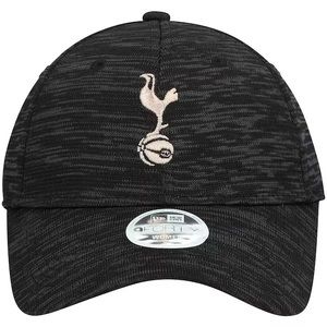 Tottenham Hotspur New Era Women’s Shiny Tech 9FORTY Adjustable Hat-Black